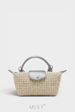 Mini Tiger Straw Silver