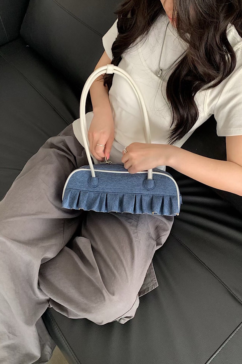 Ruffle - Dark Denim