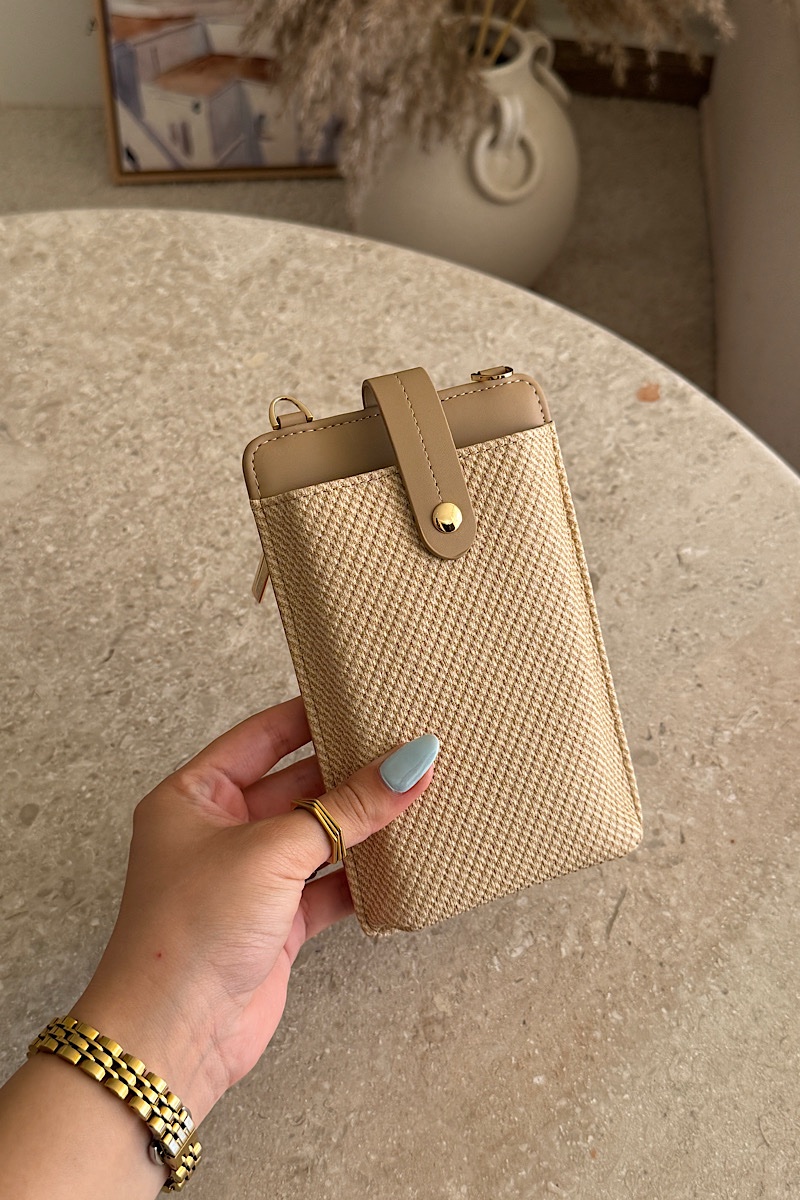 Elsie Cross Beige