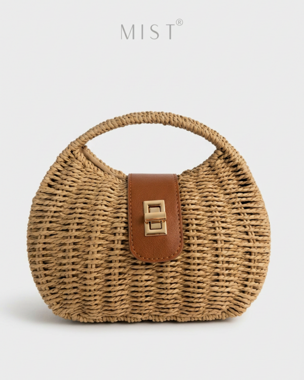 Cove Handmade Straw - Nude