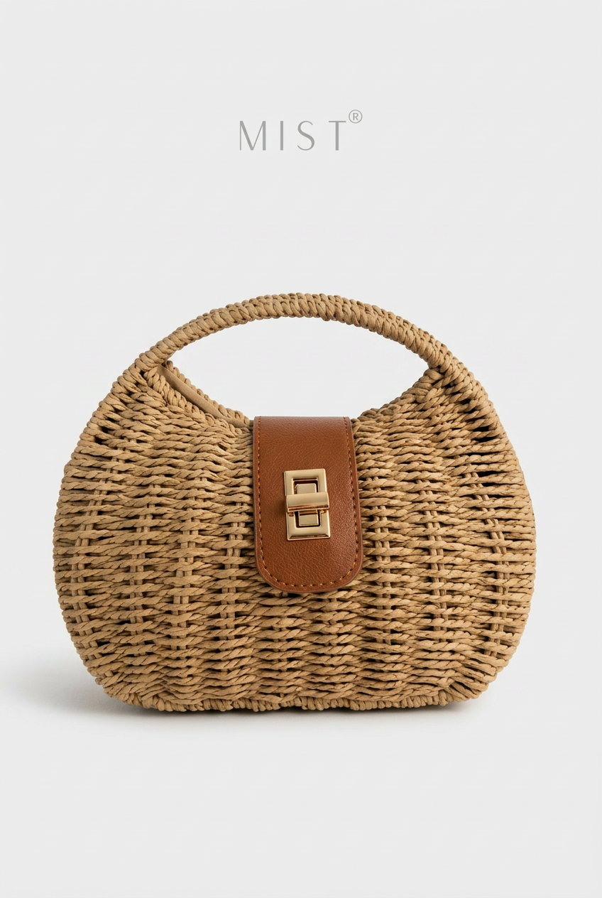 Cove Handmade Straw - Nude