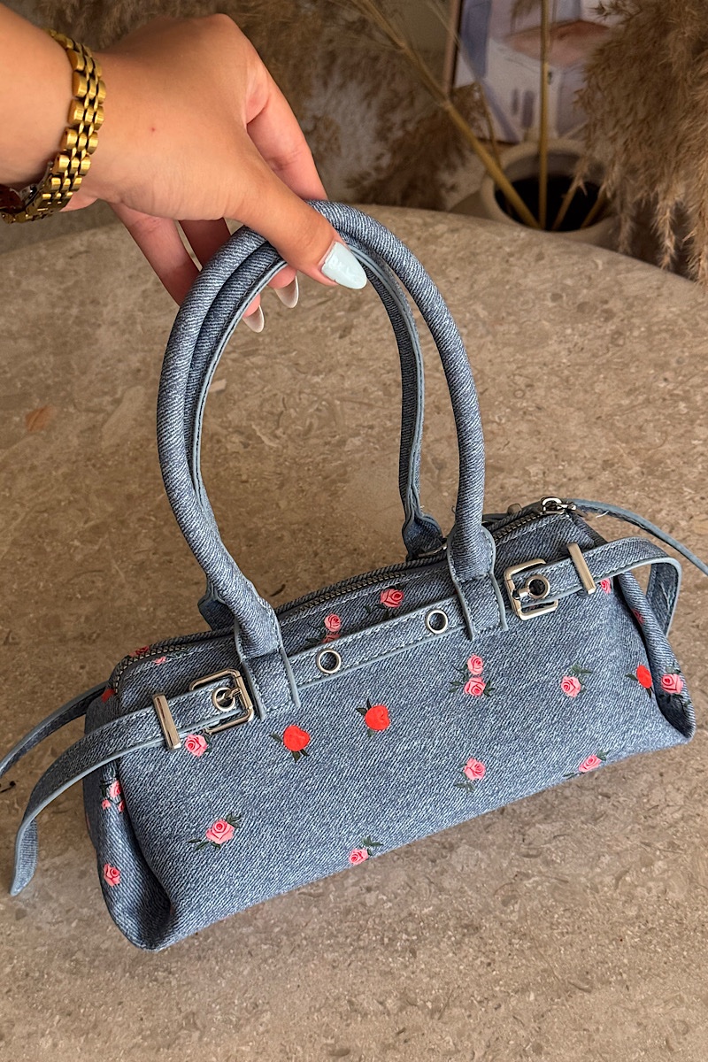 Toy Floral Denim Blue