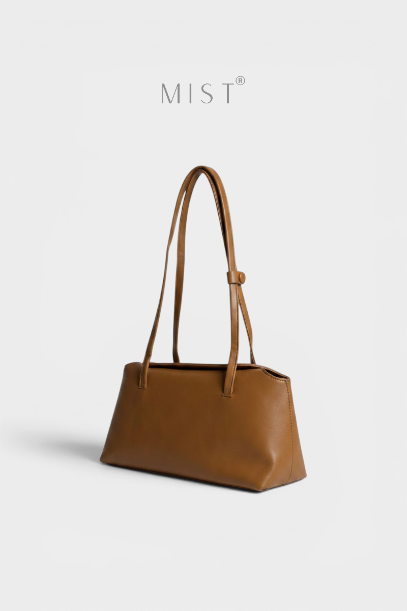 Venice Pillow Closure Minimalist Handbag – Camel