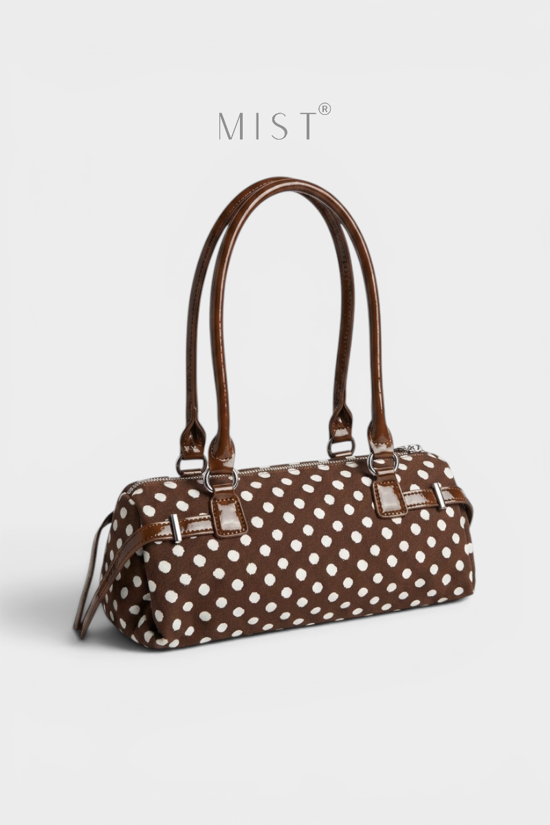 Camellia Polka Large – Brown