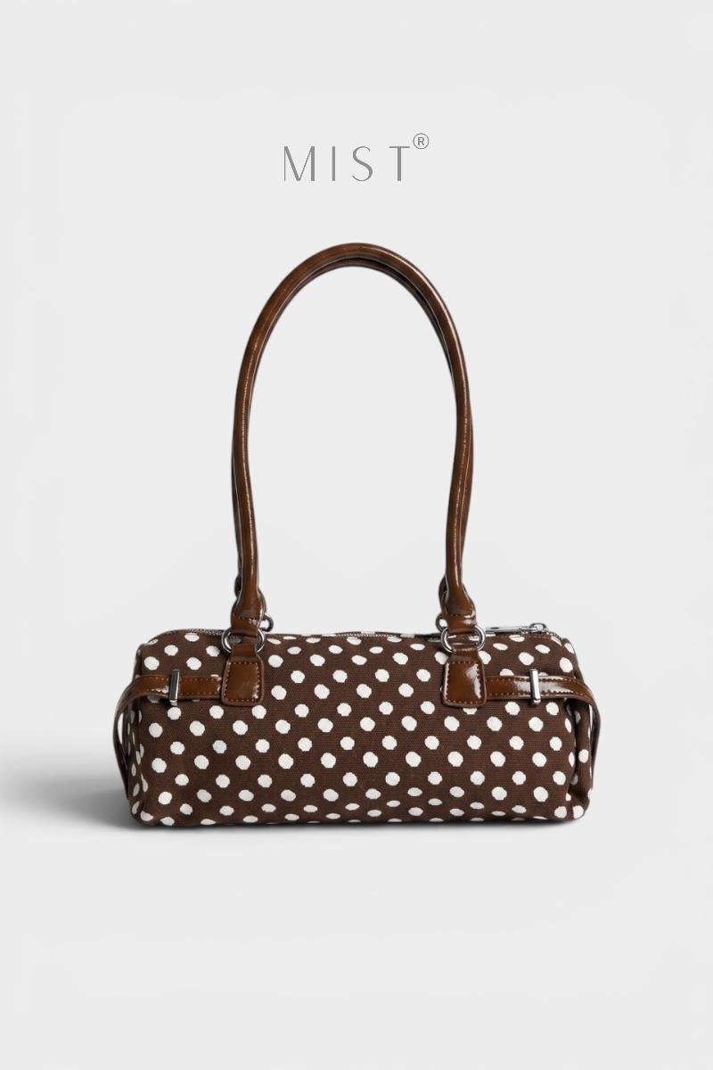 Camellia Polka Large – Brown