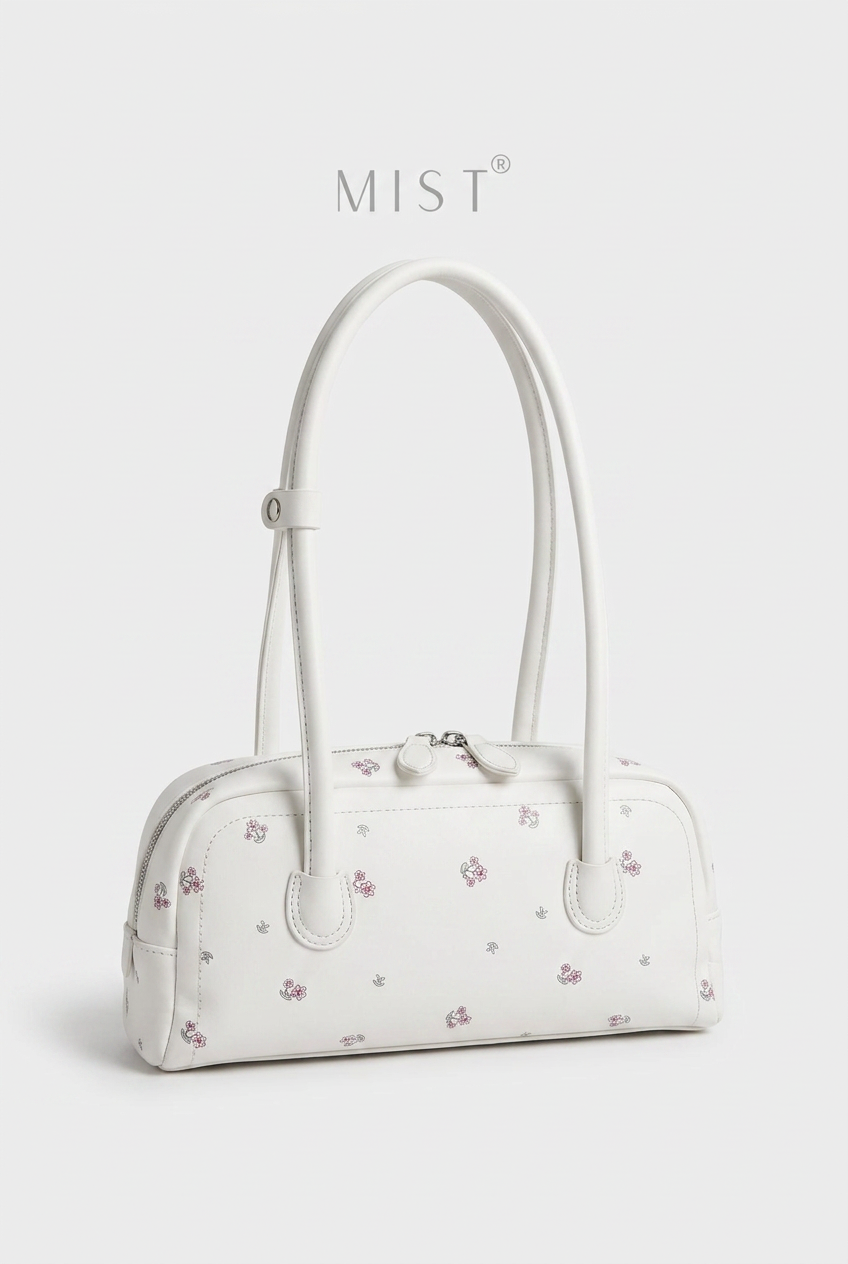 Poppy Floral - White
