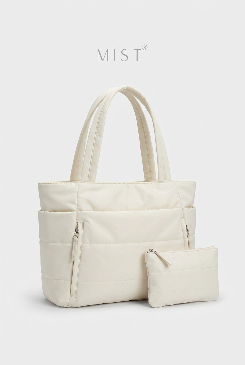 Nora Large Multi Compartments- Crème