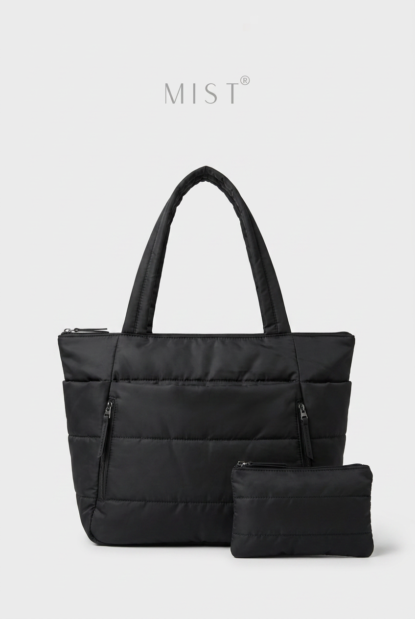 Nora Large Multi Compartments – Black