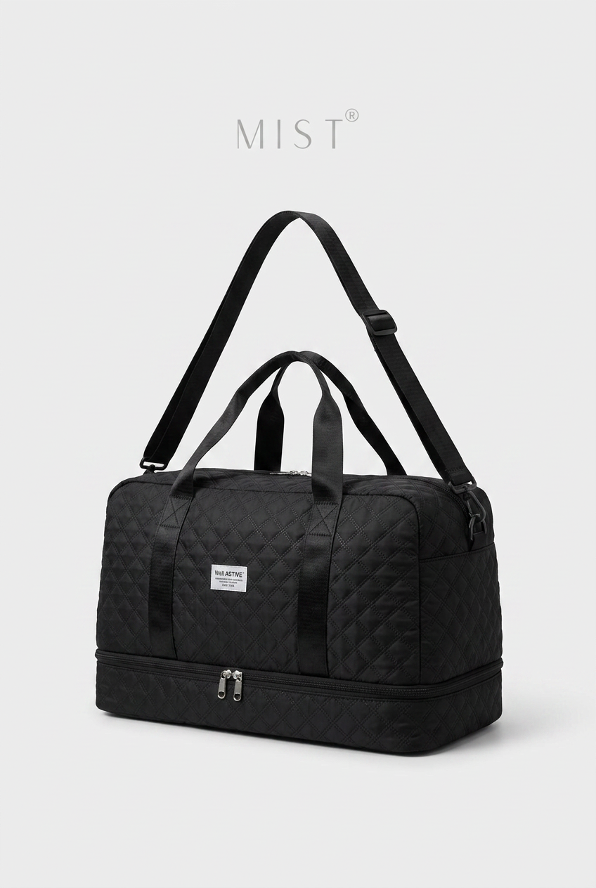 Mist Active Mega Quilted - Black