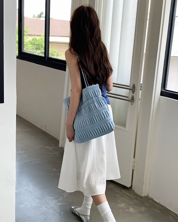 Mina Drawstring - Baby Blue