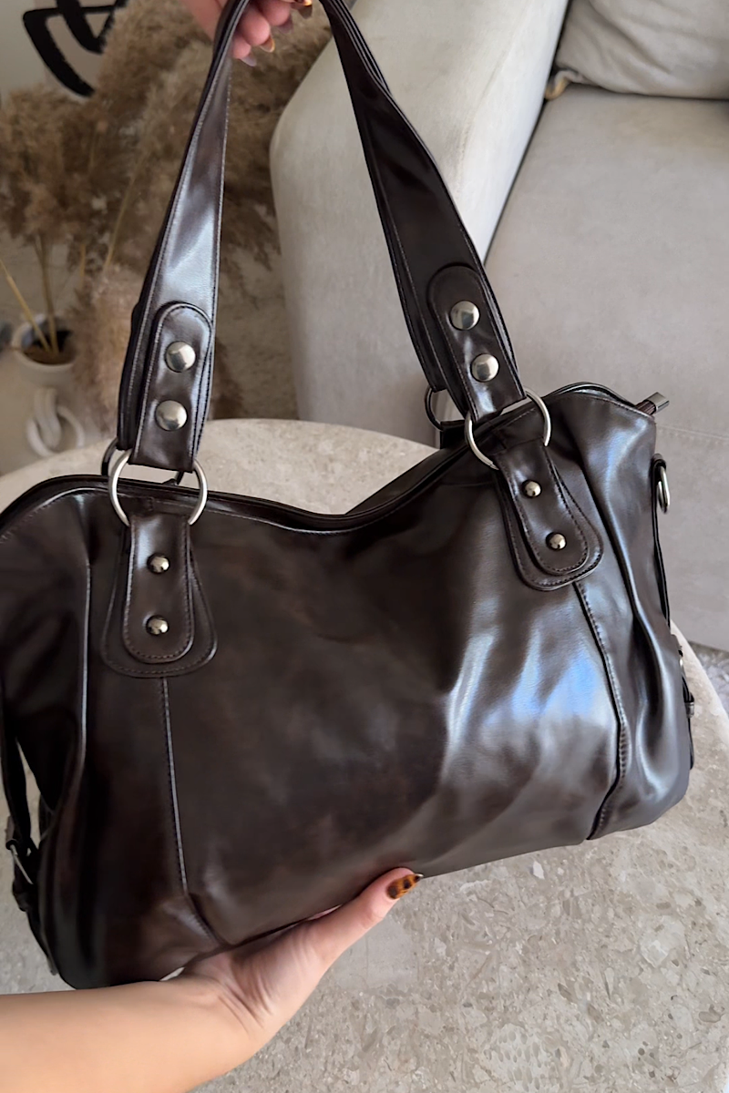 Greta Large - Dark Brown