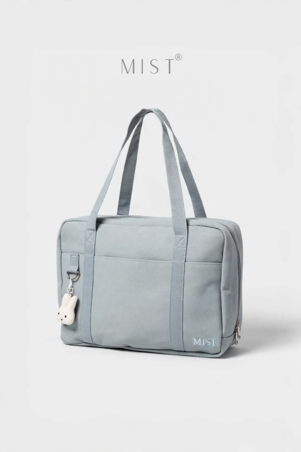 Kaia Large Organized Tote + Charm - Sky Blue