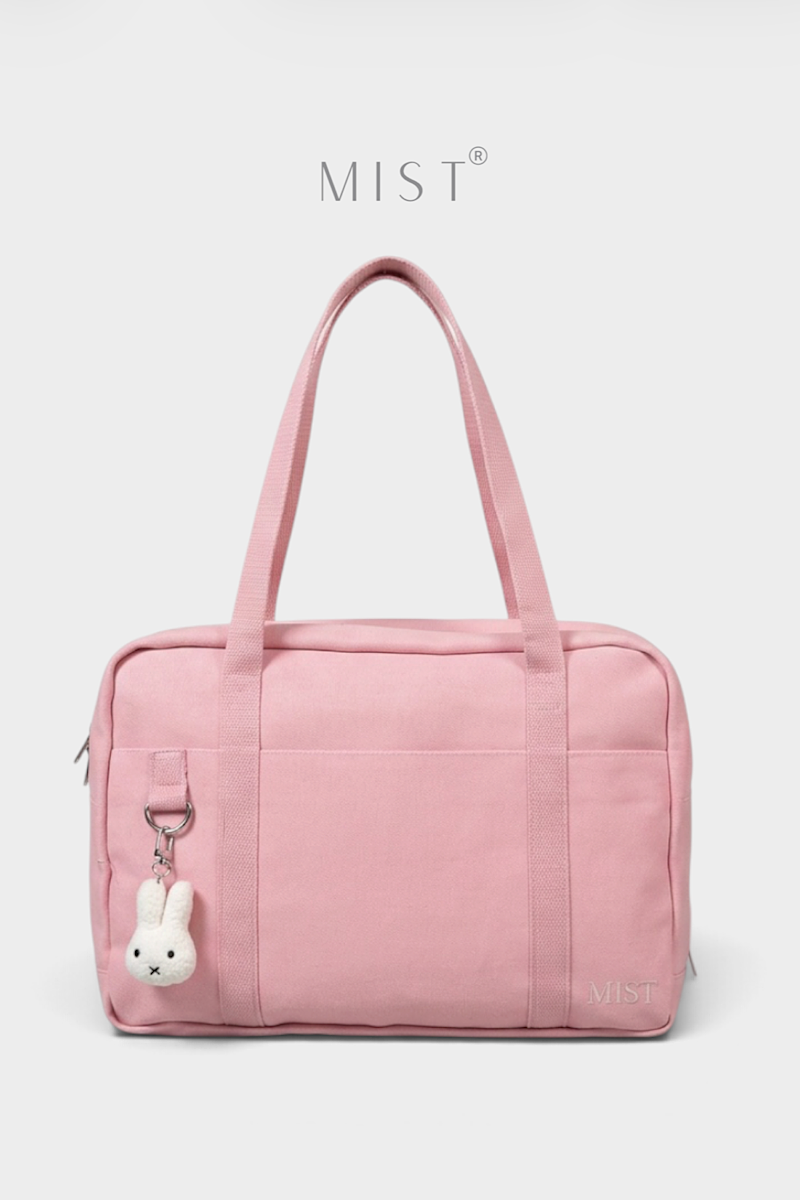Kaia Large Organized Tote + Charm - Baby Pink