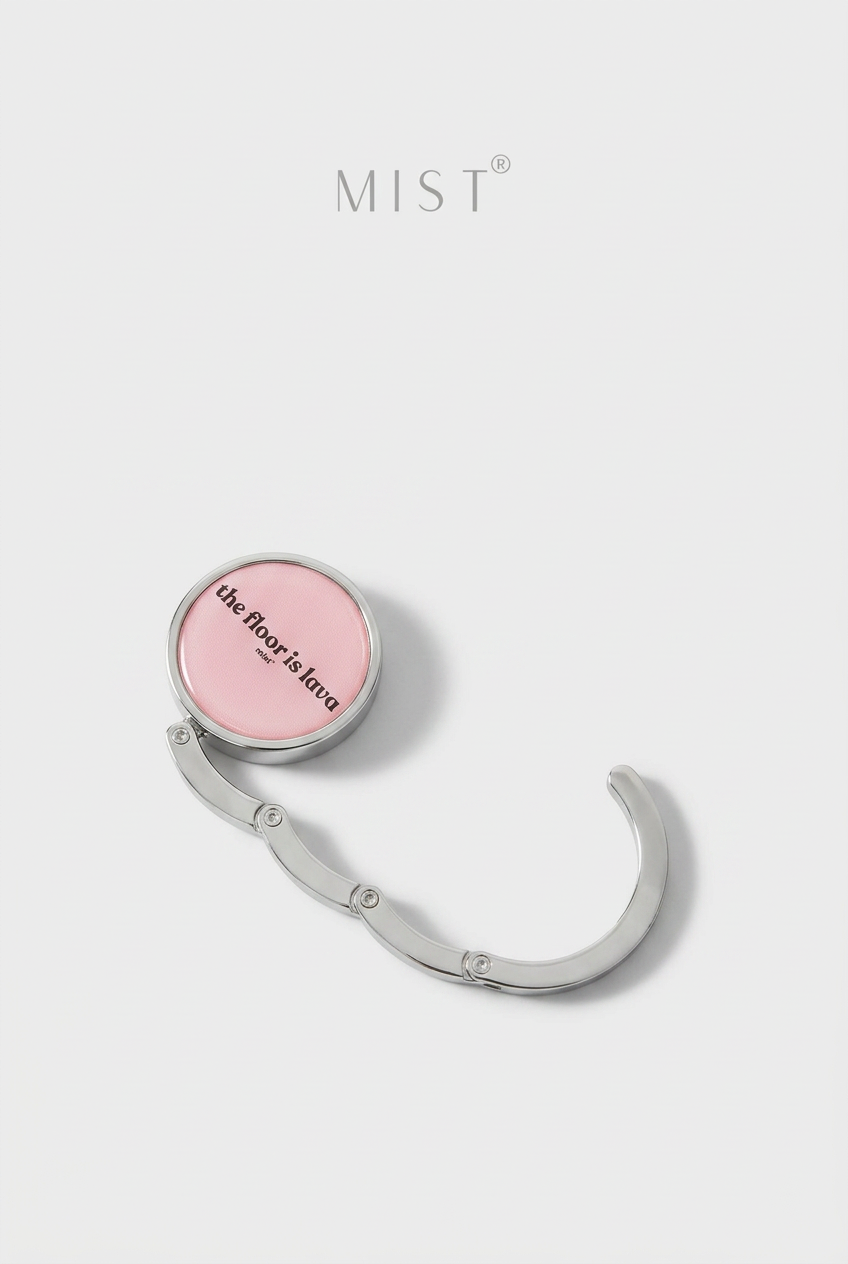 The Floor Is Lava Bag Hanger – Pink